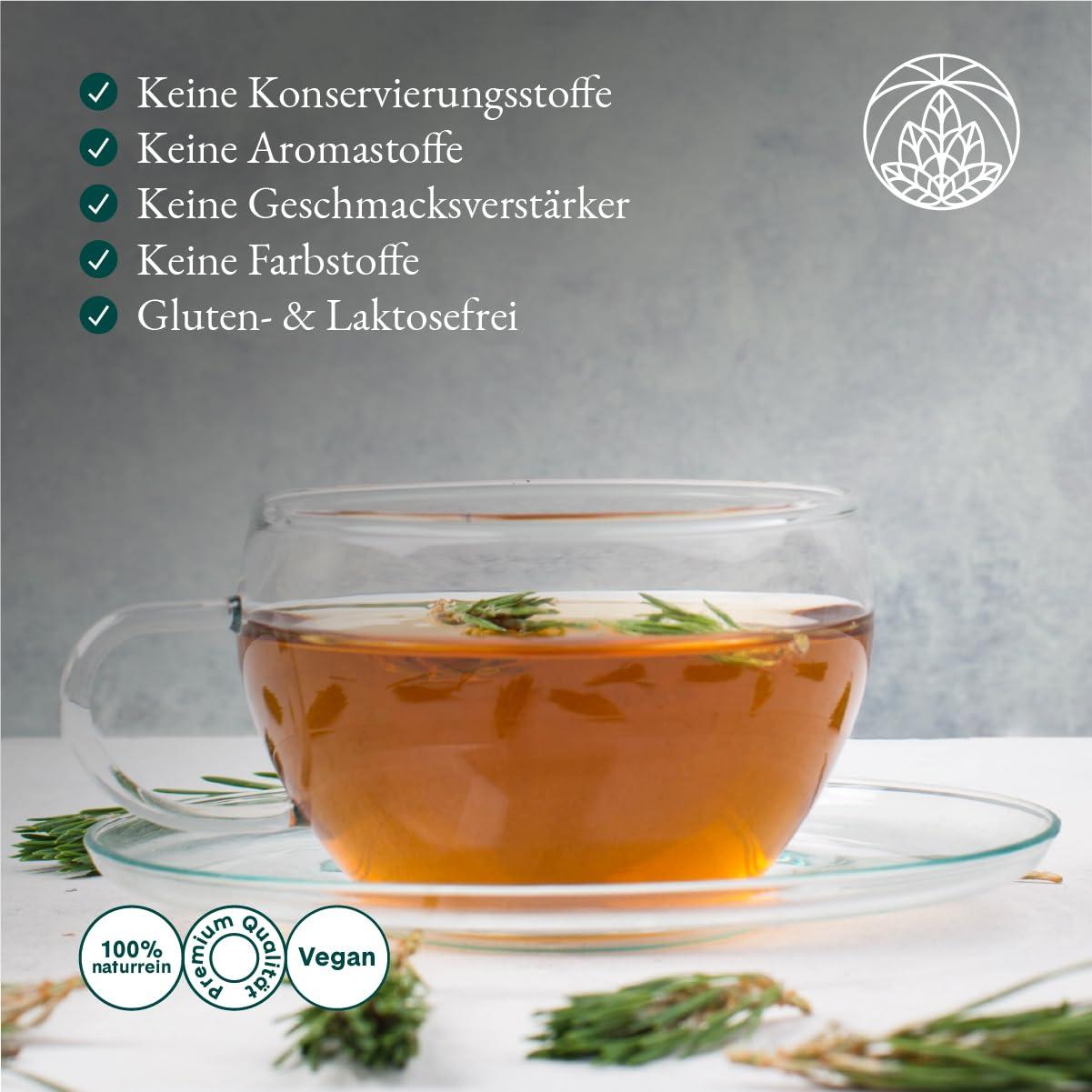 Monte Nativo Pine Needle Tea Monte Nativo (300g) - Pine needles for the most delicious cup - Aromatic and 100% Pure and Natural Loose Leaf Herbal Tea Without Additives - As a healthy, refreshing infusion
