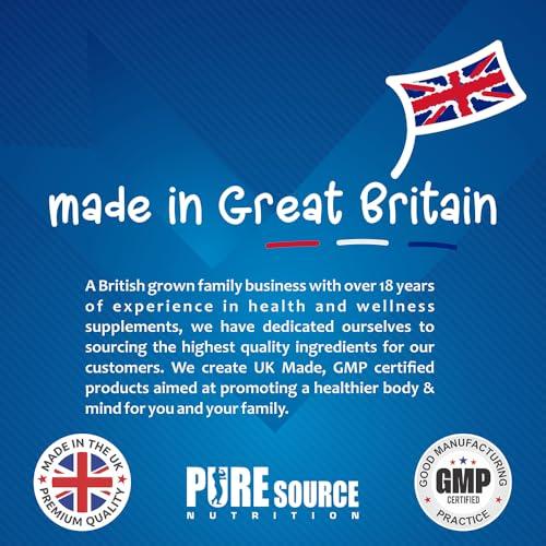 Pure Source Nutrition Inulin Powder High Grade Prebiotic Soluble Fibre Powder - Vegan GMO Free Made in EU from Natural Chicory Root Fructo OligoSaccharide FOC by Pure Source Nutrition (250g)