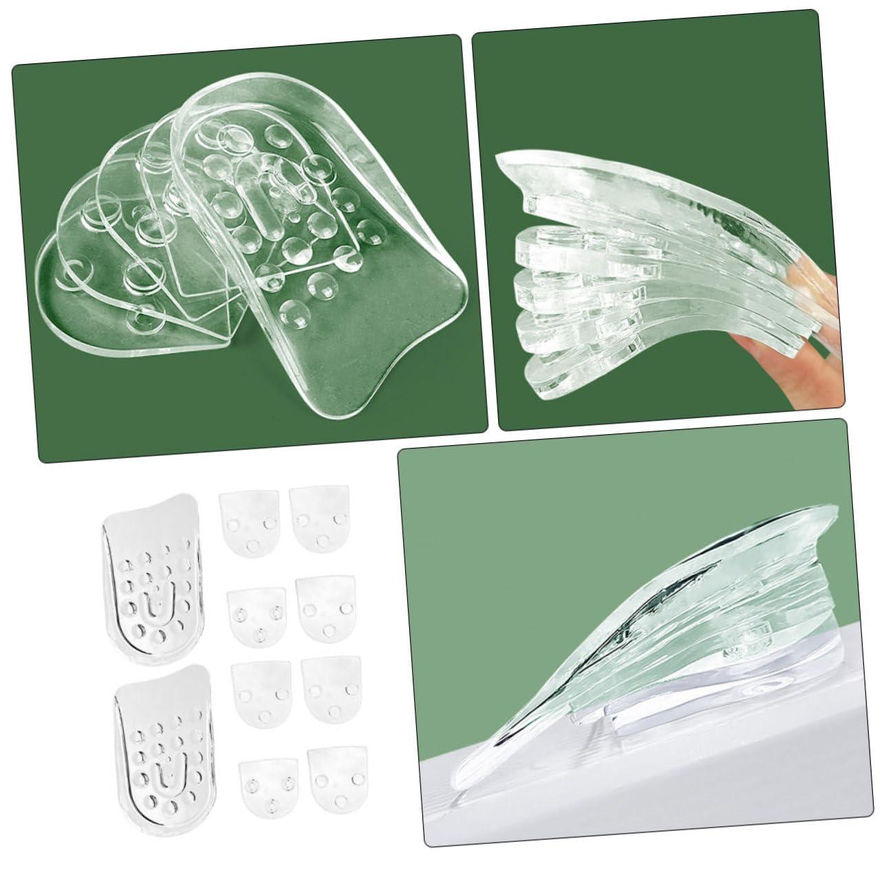 FRCOLOR FRCOLOR 1 Pair Inner Height Increasing Insole Height Booster Insoles Women Shoes Insole Pads Increase Insoles for Men Lightweight Shoe Pads Shoe Insert Pads Shoe Inserts Man Heel Lift