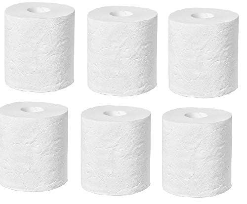 PASEO PASEO Smart International Quality Extra Soft 2 Ply Toilet Paper 200 Pulls Per Roll Sheet Size 9.9 x 11 cm Pack of 6 Roll