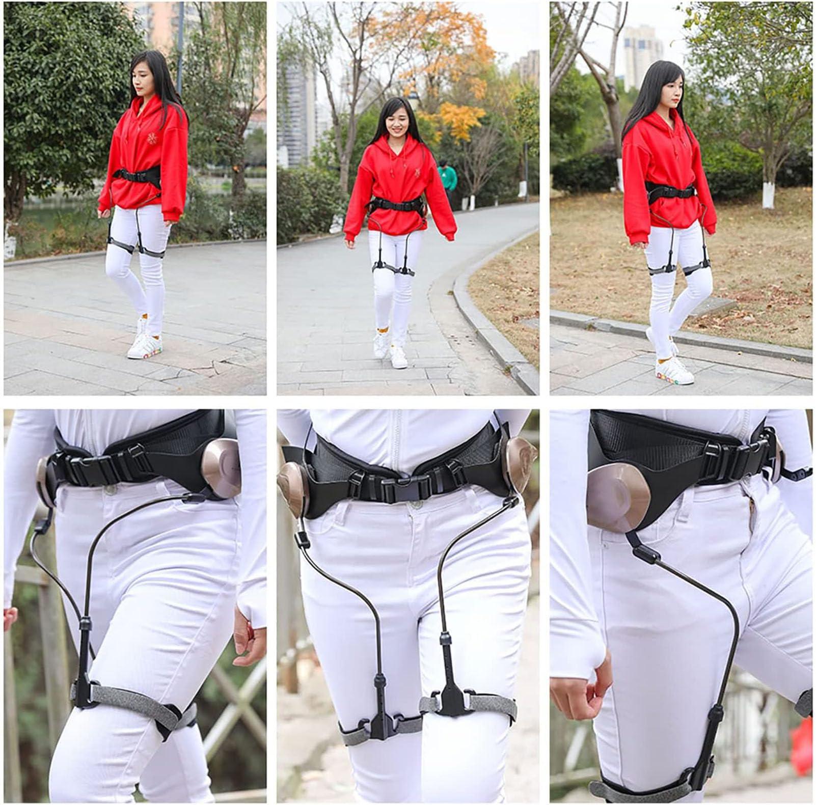 HSRG Bionic Body Power Walking Aids, Walking Can Help 50%, Lower Limbs Assisted Rehabilitation Training Equipment, Naturally Get Power Without Charging, for The Elderly, People with Limited Mobility