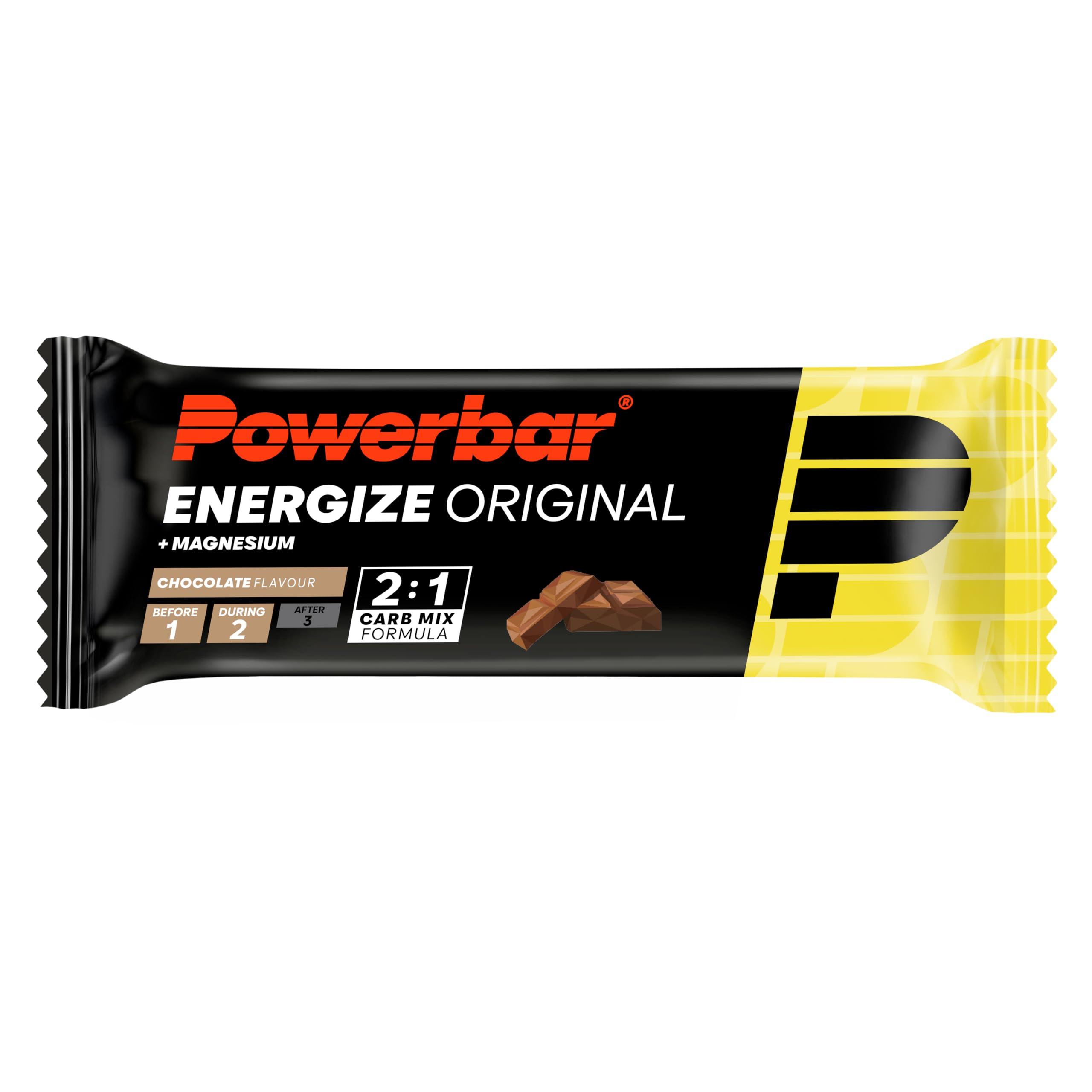 Power Bar Powerbar - Energize Original - Chocolate - 15x55g - High Carb Energy Bar - Magnesium&Sodium