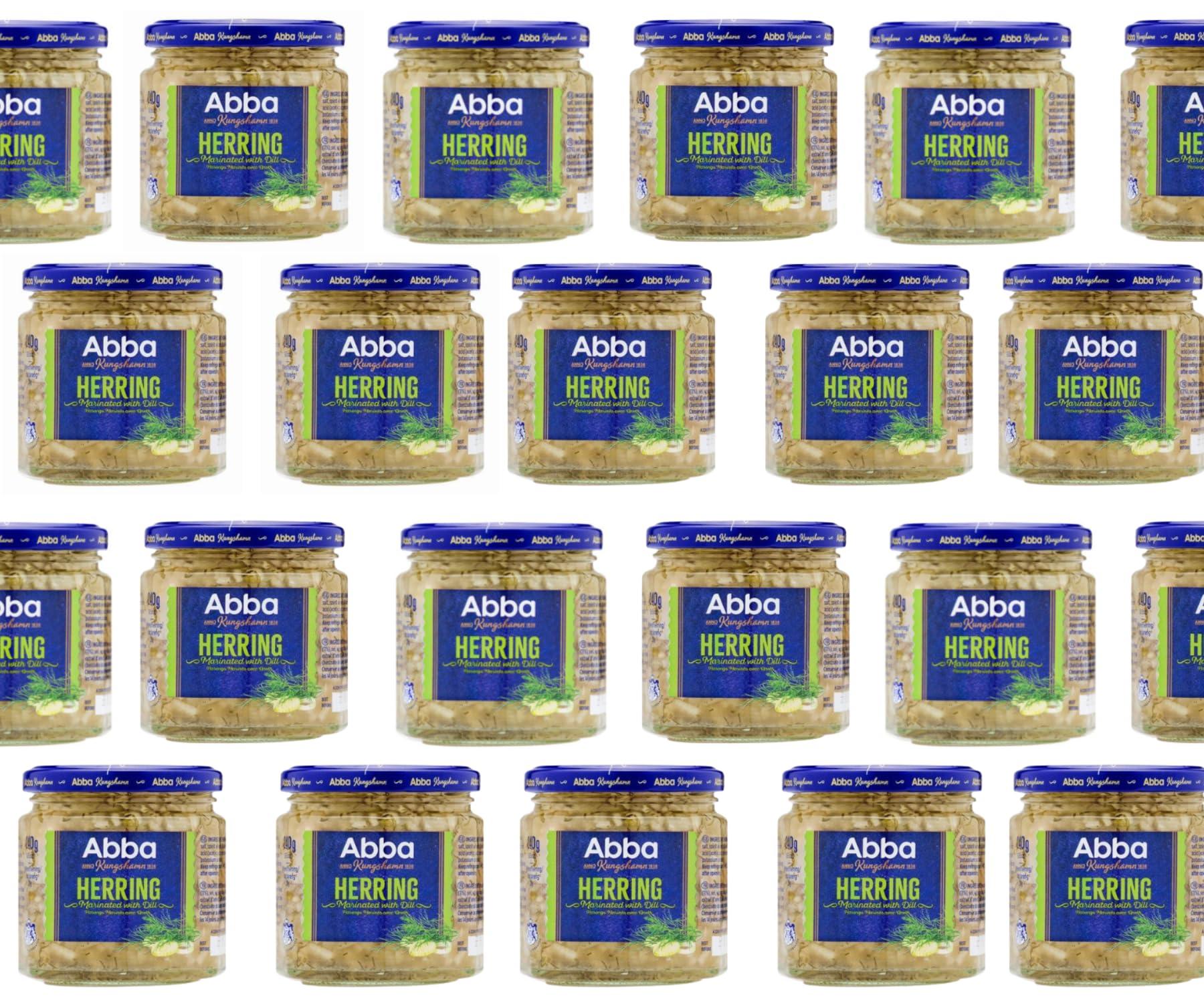 Scandinavian Kitchen ScandiKitchen Abba Dillsill Herring in Dill Marinade, 3 Pack of 240 G