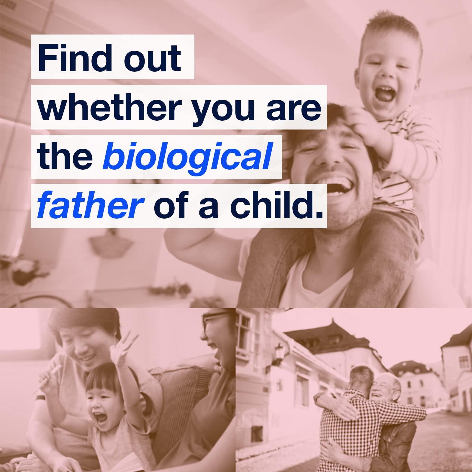 SecuriGene Premium DNA Paternity Home Test Kit - Results in 1-3 Business Days, Free Return Shipping by SecuriGene Labs