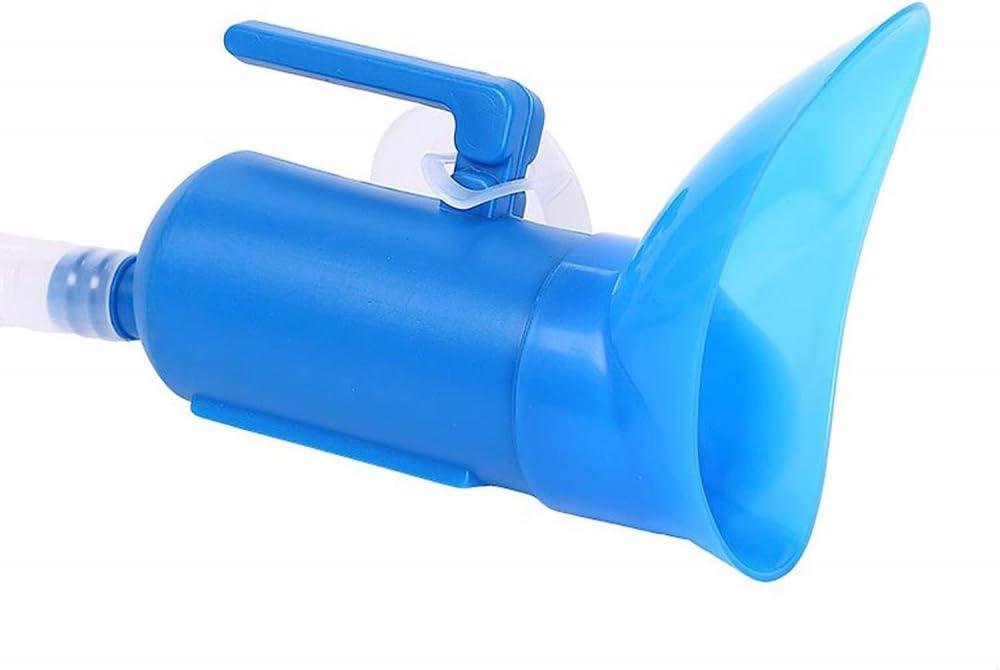 BAZAC Leakproof Urinal Unisex Portable- 3 in 1 Urine Bottle for Car Travel Camping Caravan Festivals Urinal -Whitw