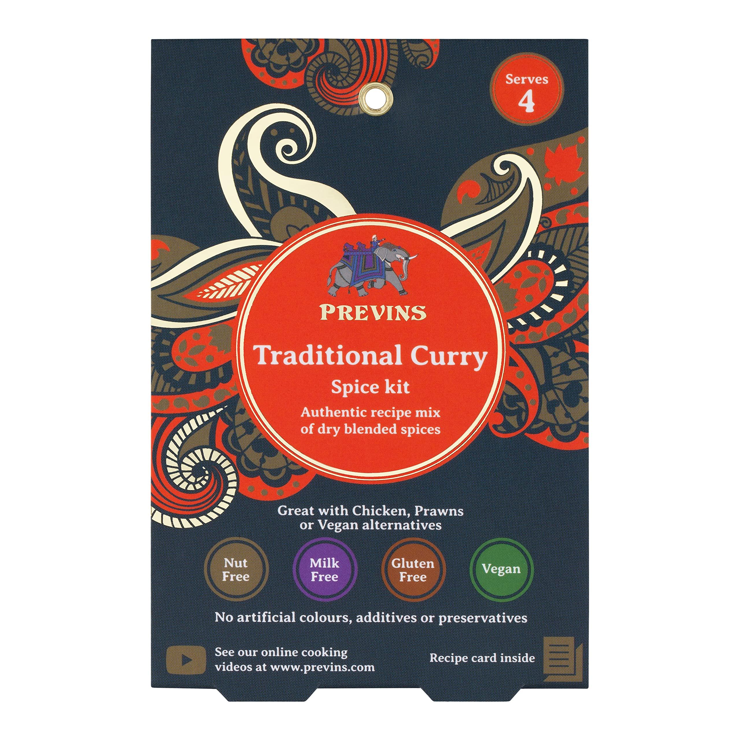 Previns Previns - Traditional Curry Spice Kit - 26g