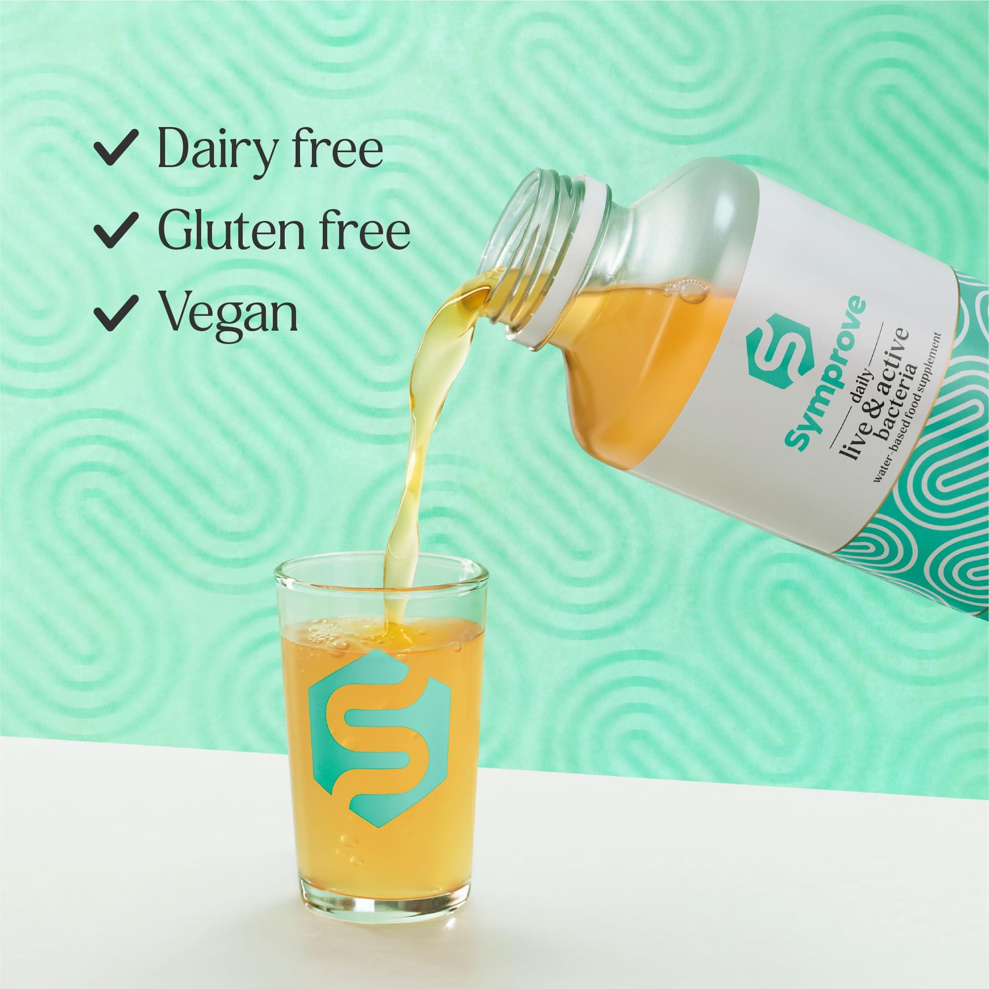 Symprove Symprove Original 12-Week Pack | Daily Essential Gut Health Supplement | Probiotic Drink with Live Bacteria, Vegan | 12x500ml