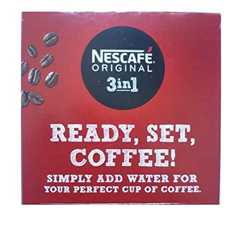 NESCAFÉ Nescafe 3in1 Original EU Made Long Expiry Date Individual Instant Coffee Sachets (24 sachets)