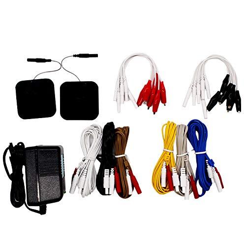 LMEIL LMEIL Electric Acupuncture Stimulator Machine, 6 Channel Output Patch Massager Machine Care Kit Digital Electro Therapy Acupuncture Stimulator