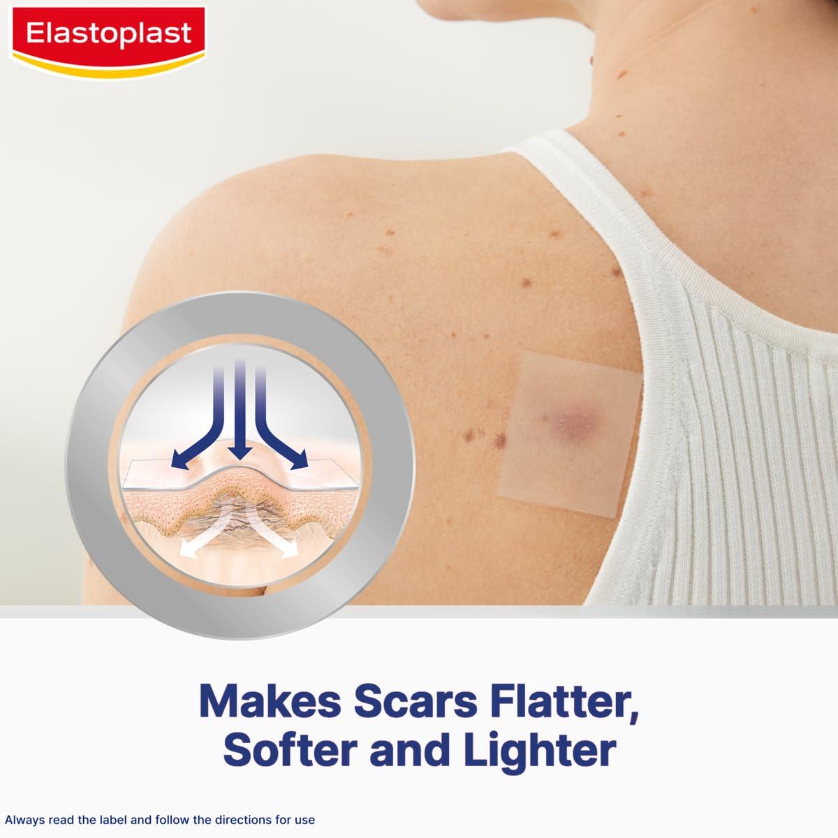 Elastoplast Elastoplast Scar Reducer Plasters (21 Plasters), Quick and Convenient Scar Cover Up Treatment, Scar Sheets to Reduce Visibility of Scars, Scar Plaster Pack for Quick Results, Strong Adhesion Tape