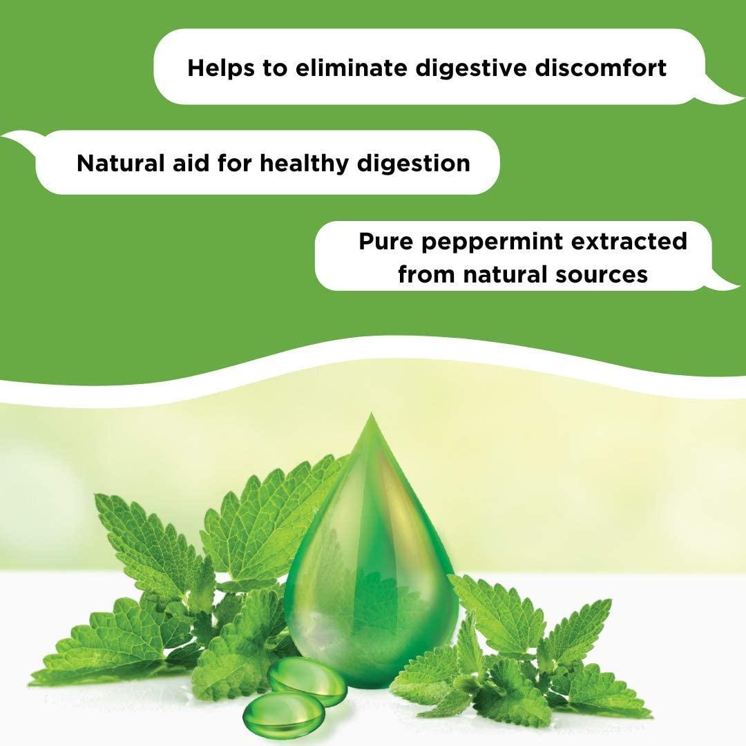 COLOMINT Colomint Peppermint Oil Capsules - for IBS Relief, Bloating, Tummy Pain and Healthy Digestion - 84 Gastro-Resistant Capsules (0.2ml Each), Natural Soothing Mint, Sealed in Hygienic Blister Strips
