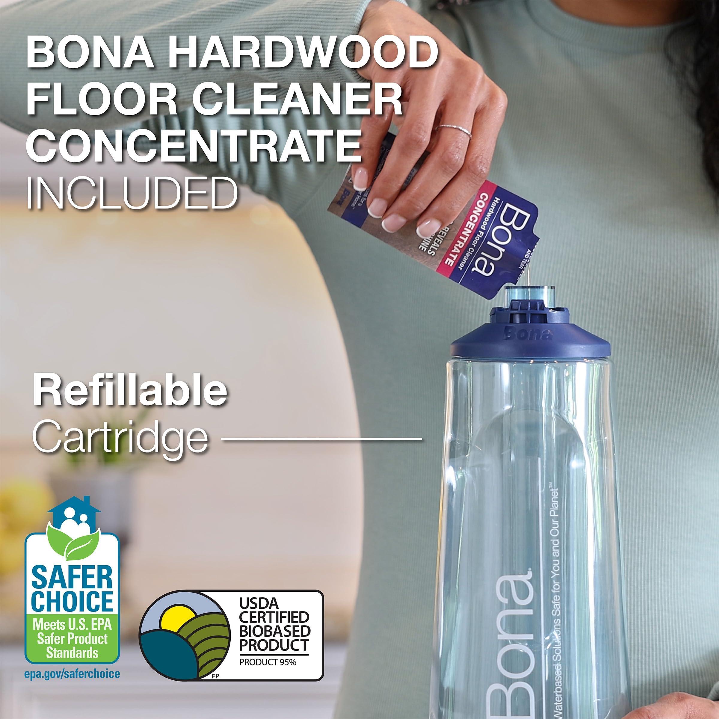 Bona Bona Premium Spray Mop with Bona Hardwood Floor Cleaner Concentrate