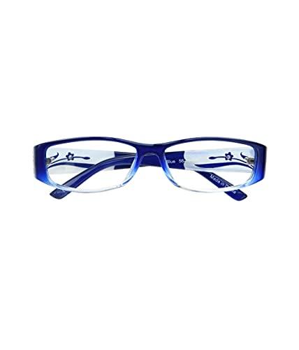 EYEBOGO EYEBOGO Kaylee Stylish Reading Glasses for Women (Blue, 3.75)