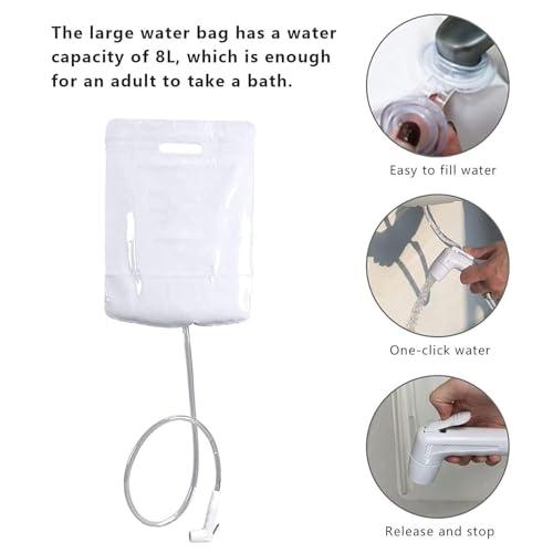 WQZzjm WQZzjm Inflatable Bathtub Kit, Portable Inflatable PVC Body Wash Basin, Bedside Bathing Aid for Disabled, Elderly