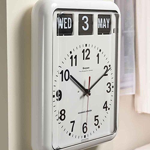 NRS Healthcare NRS Healthcare Large Analogue Calendar Wall Clock