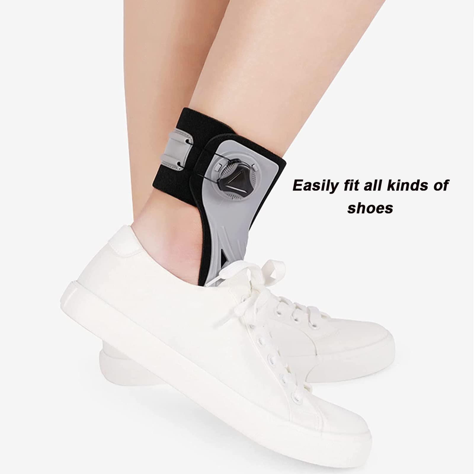 FreshCart Basics Foot Drop Brace,Foot Drop Orthosis, Adjustable AFO Ankle Orthosis Splint Support, Drop Foot Brace Orthosis, for Foot Drop Plantar Fasciitis Achilles Tendonitisi
