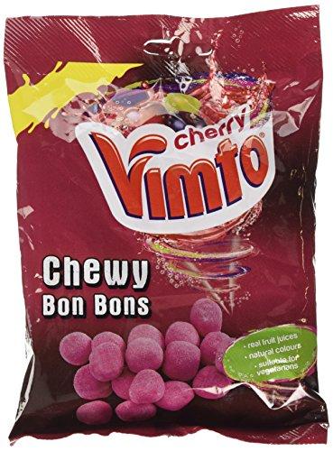 Vimto Vimto Chewy Bon Bons Cherry 165 g (Pack of 12)