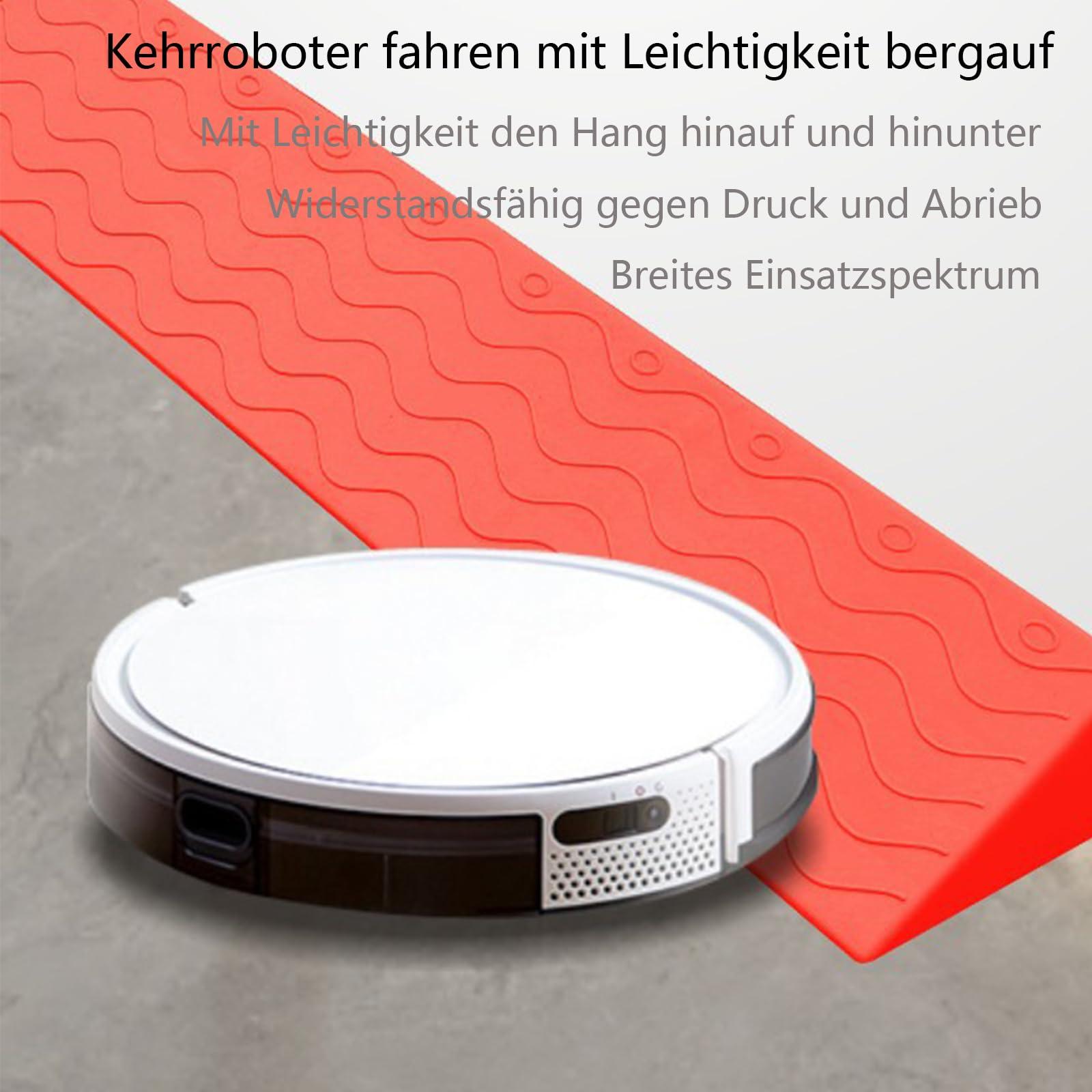 DELURA Door Ramp, Door Threshold Ramp, Rubber Ramps for Door Threshold, Ramps for Wheelchairs, Threshold Ramps, Door Ramps for Wheelchairs 9cm Schwarz