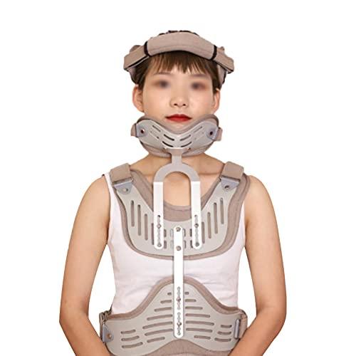 WILLQ WILLQ Adjustable Orthosis Cervical Thoracic Orthosis Fracture Fixation Cervical Vertebra Rehabilitation Support Head Neck Chest Fixed Brace Cervical Vertebra Rehabilitation Support