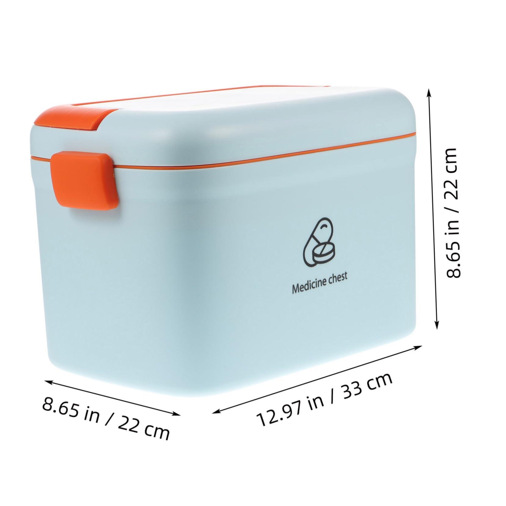 FOMIYES FOMIYES Medication Storage Case Medicine Medicine Family Container Lightweight Organizer Easy to Use for Home Outdoor