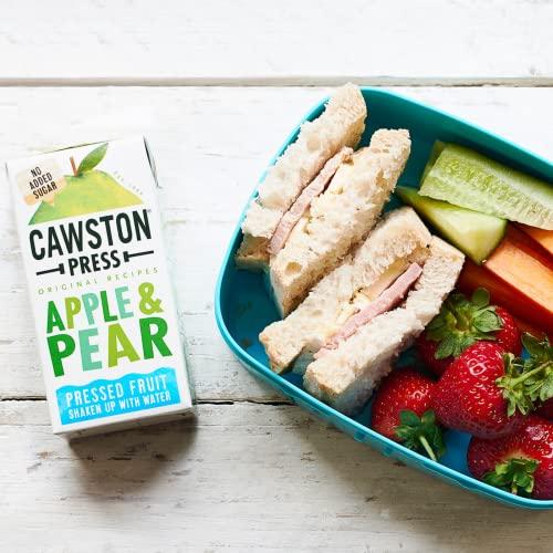 Cawston Press Cawston Press Fruit Water Kids Drink | Pressed Apple & Pear Flavoured Water | 200ml x 18 Pack Pear & Apple Juice Cartons | School Approved No Added Sugar Vegan | Ideal for Kids Lunchbox