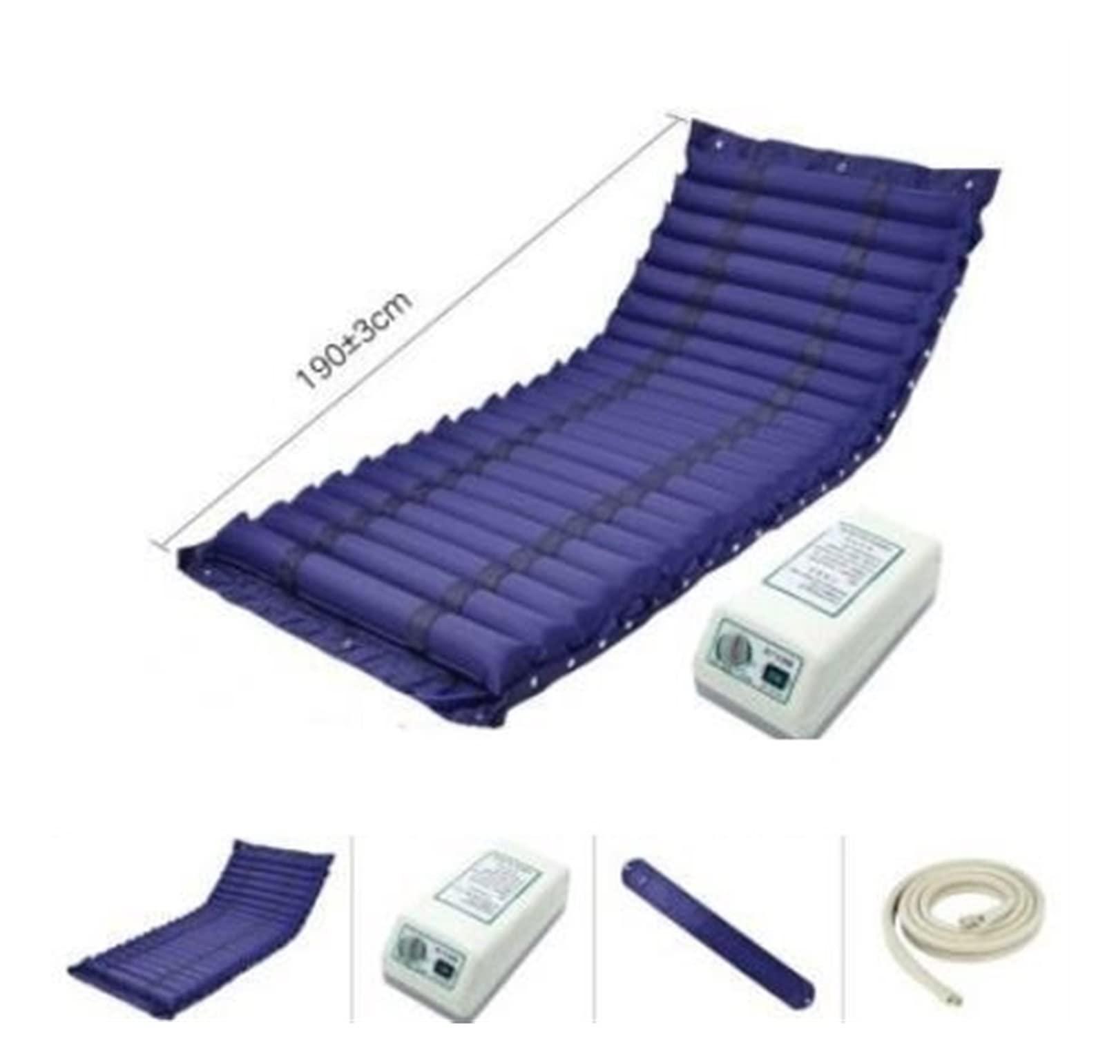 SOFTTO Mattresses Medical Hospital Sick Bed Alternating Pressure Air Mattress With Pump Prevent Bedsores And Decubitus Pneumatic Massage Cushion Single-person Household Nursing Air Mattress Health & Personal