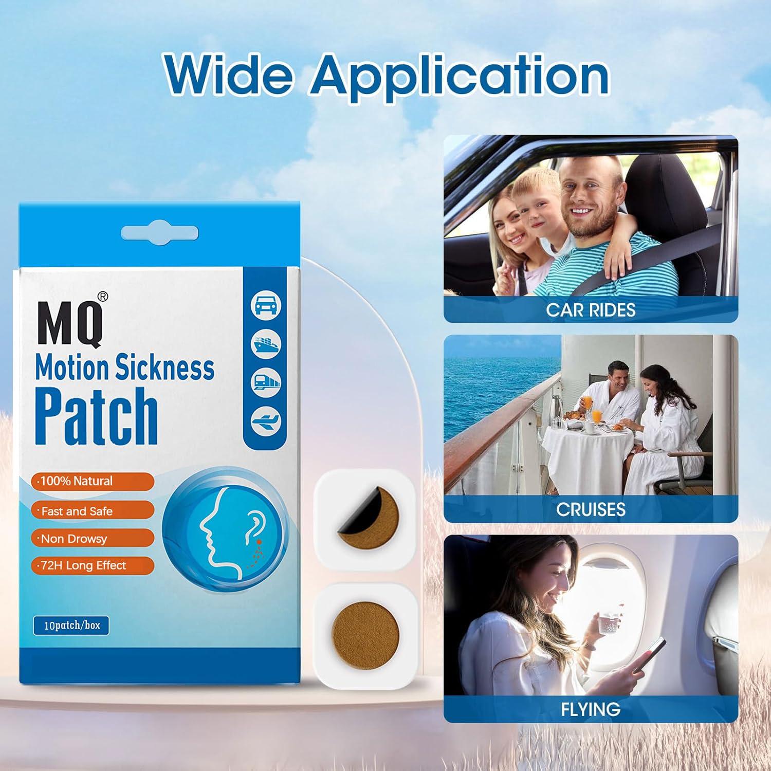 MQ MQ Motion Sickness Patch,10 Count/Box