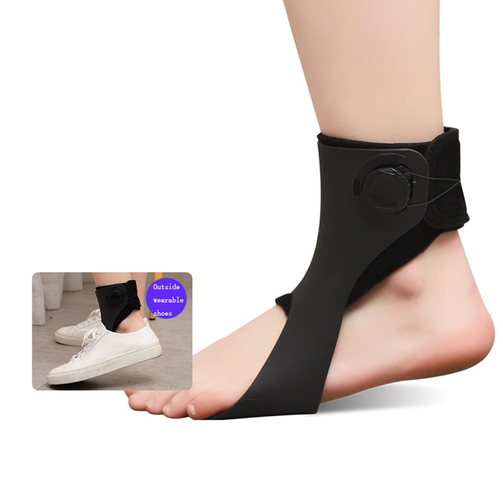 FreshCart Basics Foot Drop Orthosis, AFO Ankle Orthosis Splint Support, Adjustable Foot Drop Brace Corrector, for Improved Walking Gait, Pain Relief,for Hemipleia Stroke Shoes Walking