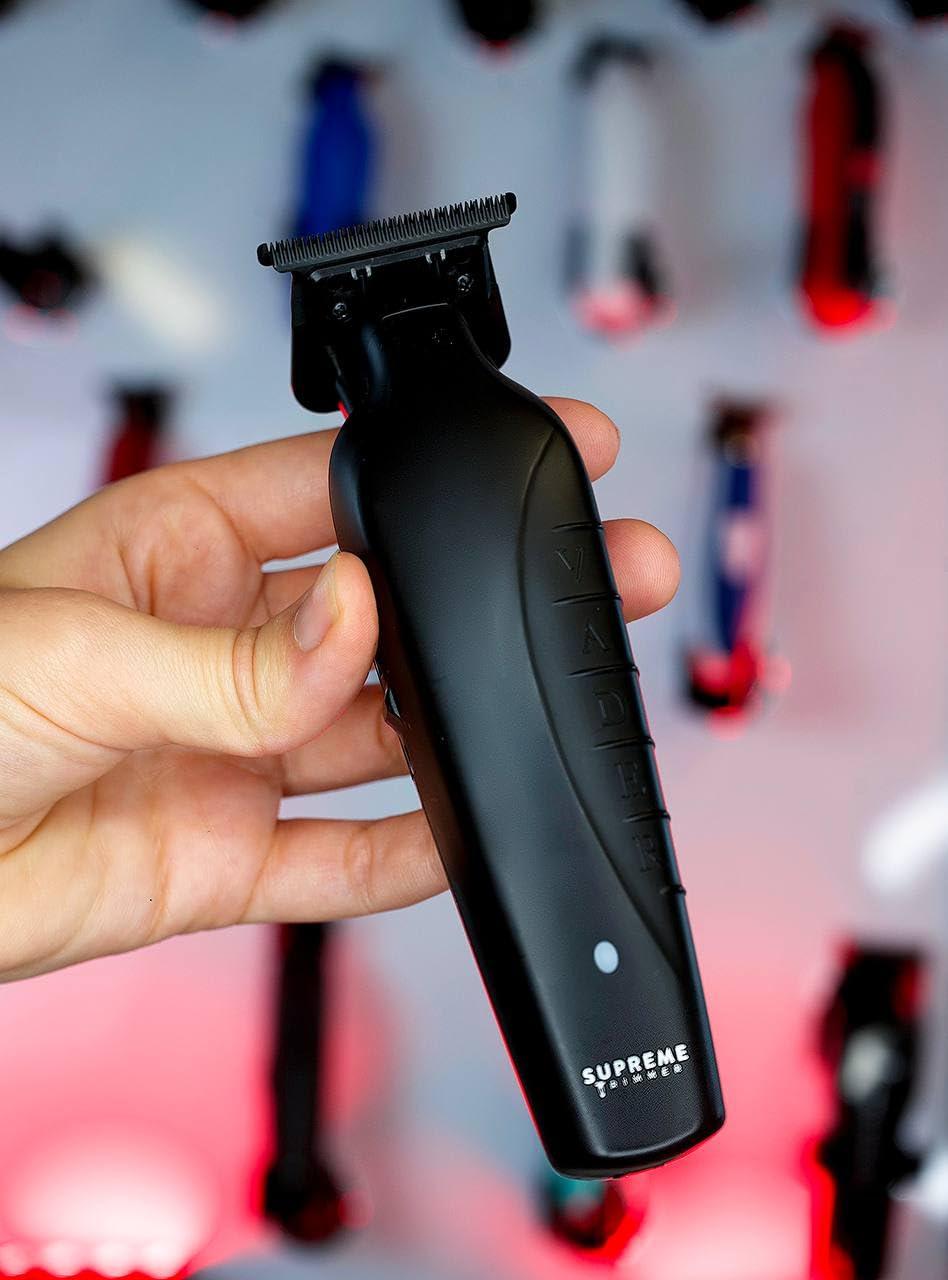 Supreme Trimmer Supreme Trimmer Vader Trimmer ST3778 | Barber Liner Mens Beard Trimmer (210 Min Run Time) DLC T Blade Cordless Hair Clippers | Black