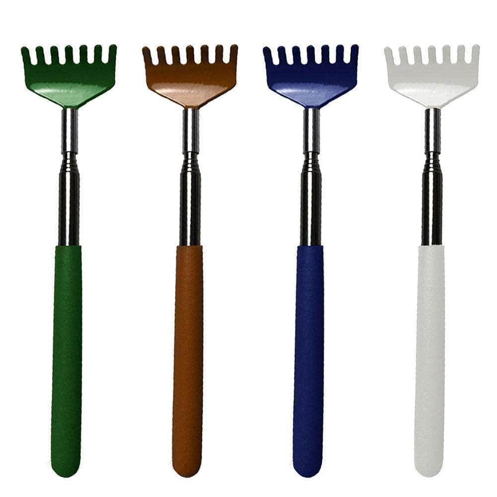 FreshCart Basics Telescopic Back Scratcher Scratching Backscratcher Massager Back Scraper Itch Hackle Health Telescoping Extend Products V3L1 Kit