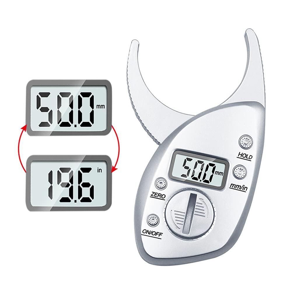 BYYLECL BYYLECL Digital Body Fat Caliper, Skin Muscle Tester Digital Display Lcd Body Fat Caliper Analyzer Fitness Muscle Measure Tool
