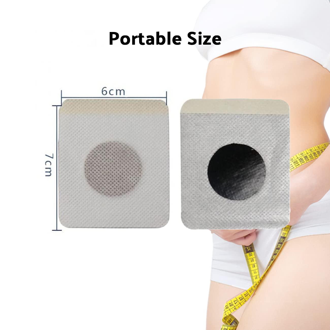 Lnobern ZhiLianZhao Navel Sticker, Herbal Traditional Chinese Medicine Slimming Tummy Patches, Belly Adhesive Traditional Natural Herb, for Men And Women Unisex,100PCS