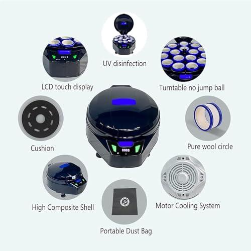WESLNN WESLNN Billiard Ball Polishing Cleaning Machine, Electronic Ball Clean Machine, 16 Balls Snooker Clean Washing Automatic Pool Ball Cleaner for Chess and Card Entertainment.