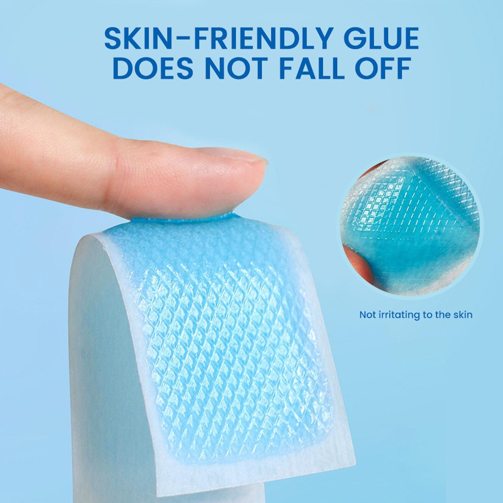 FreshCart Basics Cooling Patches for Hot Weather | Rapid Heat Absorption, 5 Sheets Fever Cooling Patch,Headache Health Care, Forehead Pads for Home School Travel