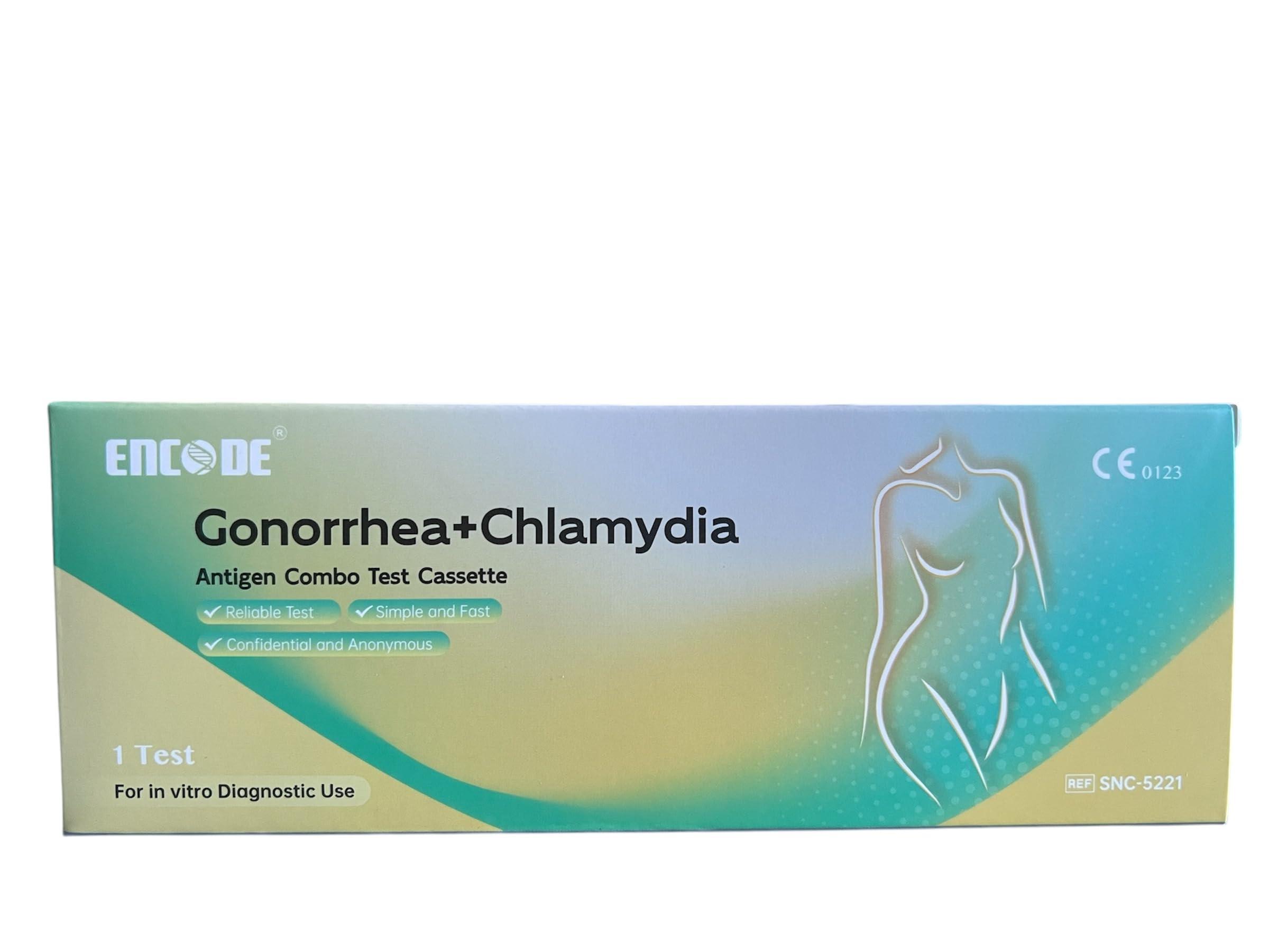 MediMad Chlamydia and Gonorrhea Home Test STI Pack for Man Woman