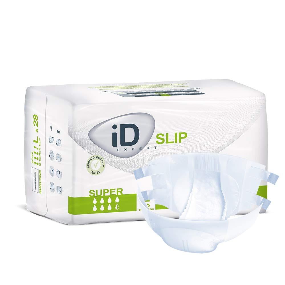 Ontex iD Expert Slip All-in-One Incontinence Briefs - Super - Large (1 Pack of 28)