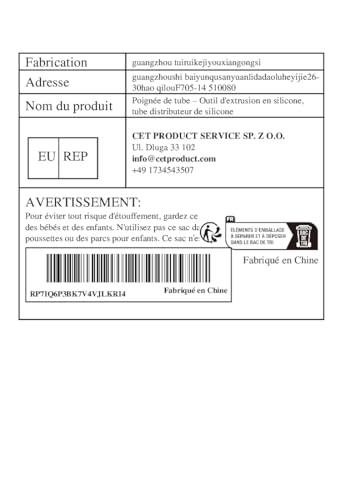 FreshCart Basics Tube Grip - Silicone Extrusion Tool, Silicone Dispenser Tube | Ergonomic Squeeze Extrusion Tool Metal Tube, Rtv Tube Squeezer, Heavy Duty Silicone Dispenser for Prevents Waste, Iron