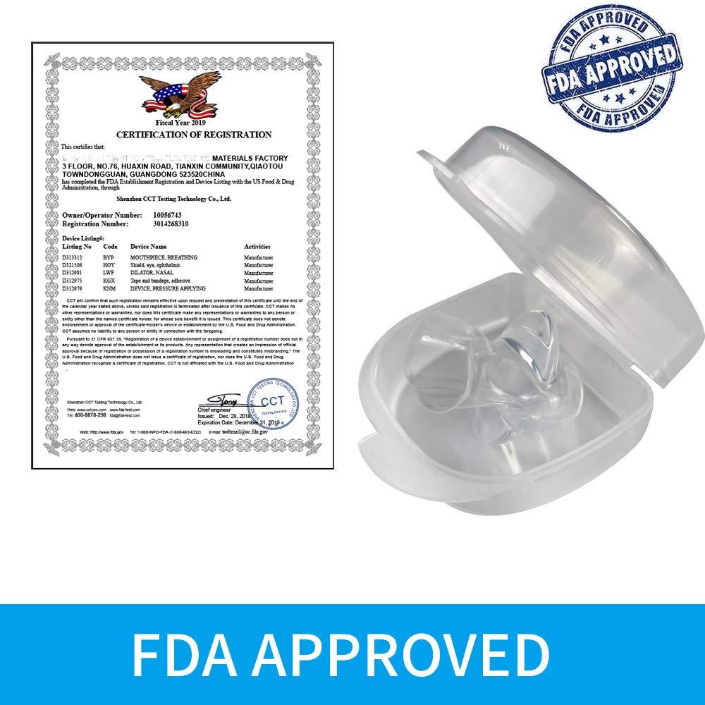 PHCOMRICH PHCOMRICH Anti Snoring Device Silicone Tongue Retaining Stop Snoring Solution Premium Tongue Retainer