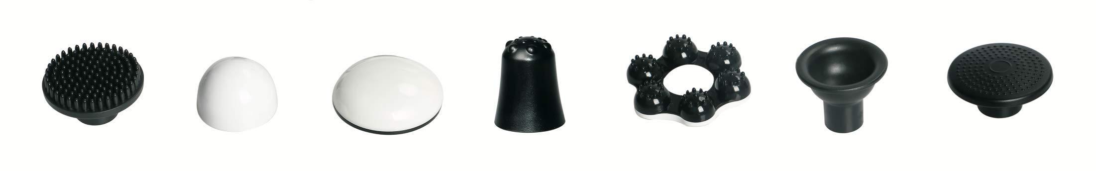 TRUVIV TRUVIV TRU Wave Percussion Handheld Massager with Heat, Deep Tissue Massager for Neck Shoulder Waist Leg Foot Back Pain Relief, Massager for Full Body