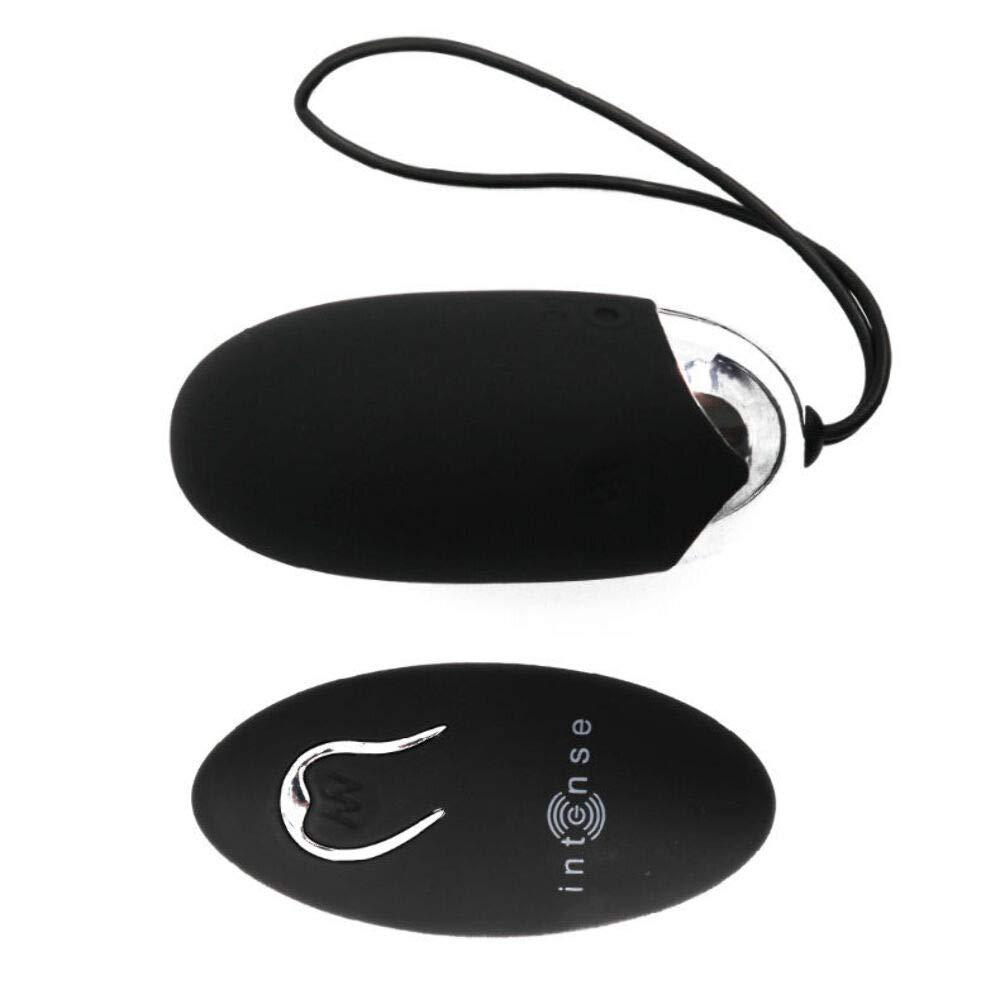 DREAMLOVE Intense Flippy II Vibrating Egg with Remote Control Black