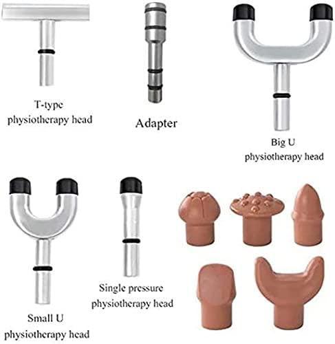 hKjPlvf Chiropractic Adjusting Tool, Chiropractic Activator Spinal Correction Massager, Electric Correction Massage Guns Activator Cervical Massager, LED Display, 4 Massage Strength (100-400N)