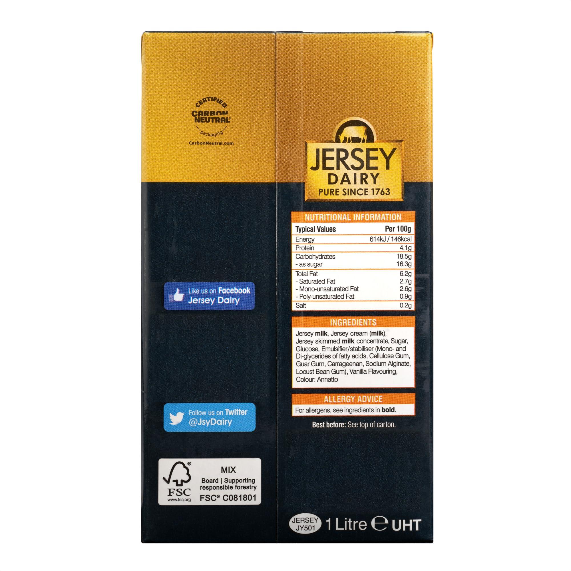 Cooks Professional Cooks Professional Jersey Gold Luxury Ice Cream Mix | Soft Serve | Creamy Taste | Home or Commercial use | Superior Creamy Taste | 1L