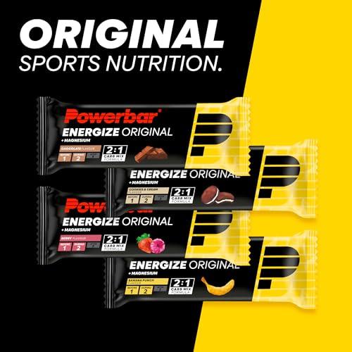 Power Bar Powerbar - Energize Original - Chocolate - 15x55g - High Carb Energy Bar - Magnesium&Sodium