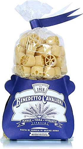Pasta Pasta Pasta CAVALIERI Box Tasting Pasta 3.0 KG: SPAGHETTONI - RUOTE PAZZE - RIGATONI - MEZZE Maniche - LINGUINE - FUSILLI Handmade Product Made in Italy
