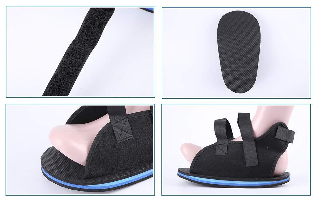 GHzzY GHzzY Post-op Shoe for Broken Toe/Foot Fracture - Orthopedic Brace & Lightweight Medical Walking Boot for Post Injury Foot Cast Recovery,MD