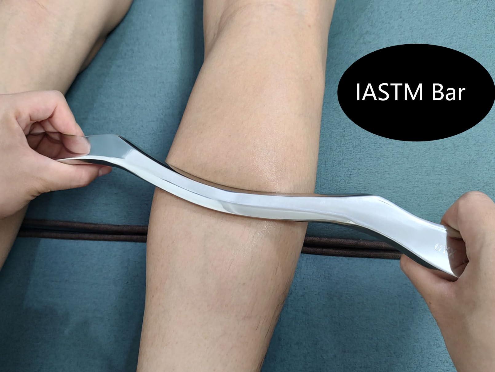 AnTiexi Medical Grade Stainless Steel Gua Sha Tool Set,Scraping Massage Tool -AnTiexi IASTM Tool Set Great Soft Tissue Mobilization Tool (3pcs Set)