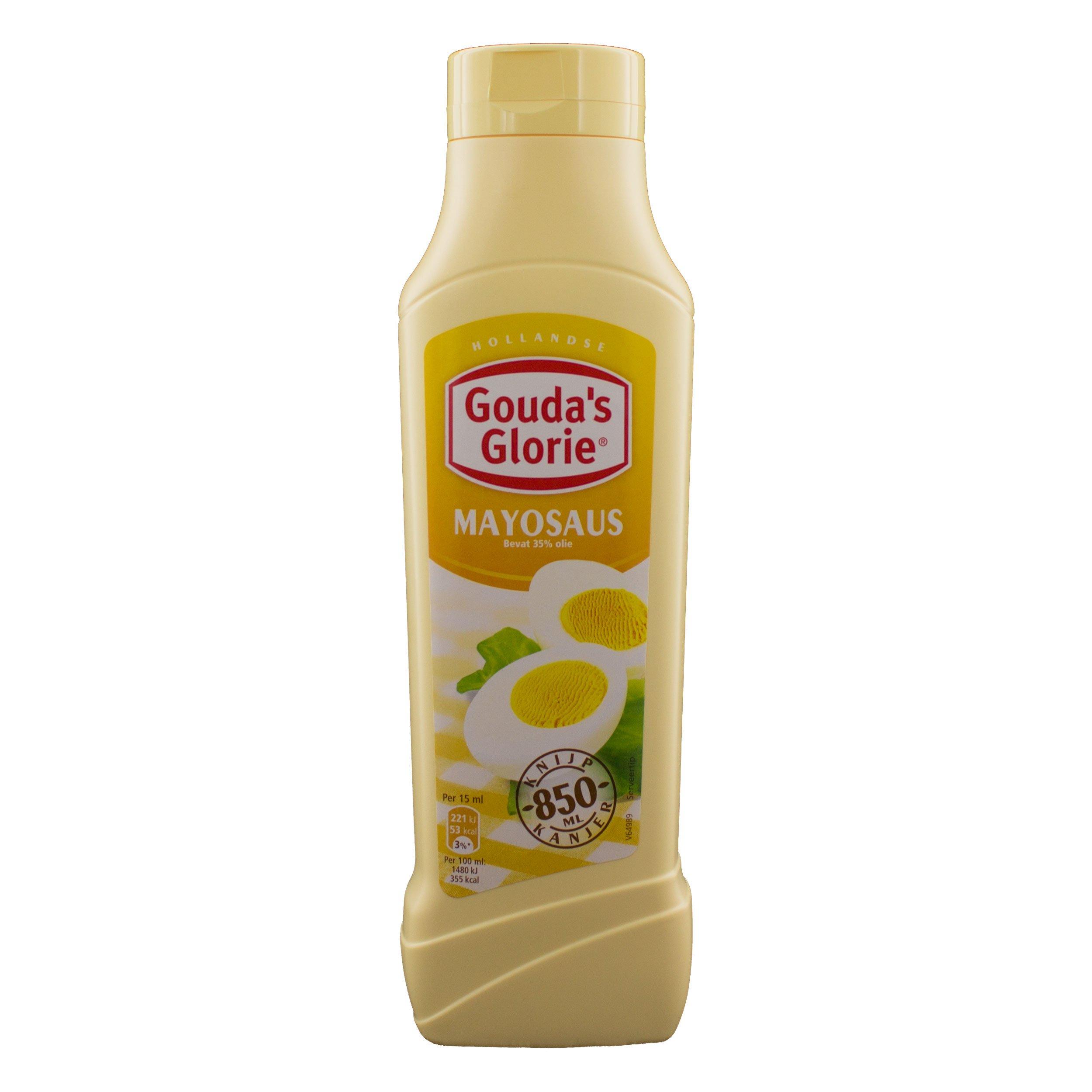 Goudas Glorie Gouda's Glorie Coast Mayosaus, Mayonnaise, only 35% fat, 850 ml